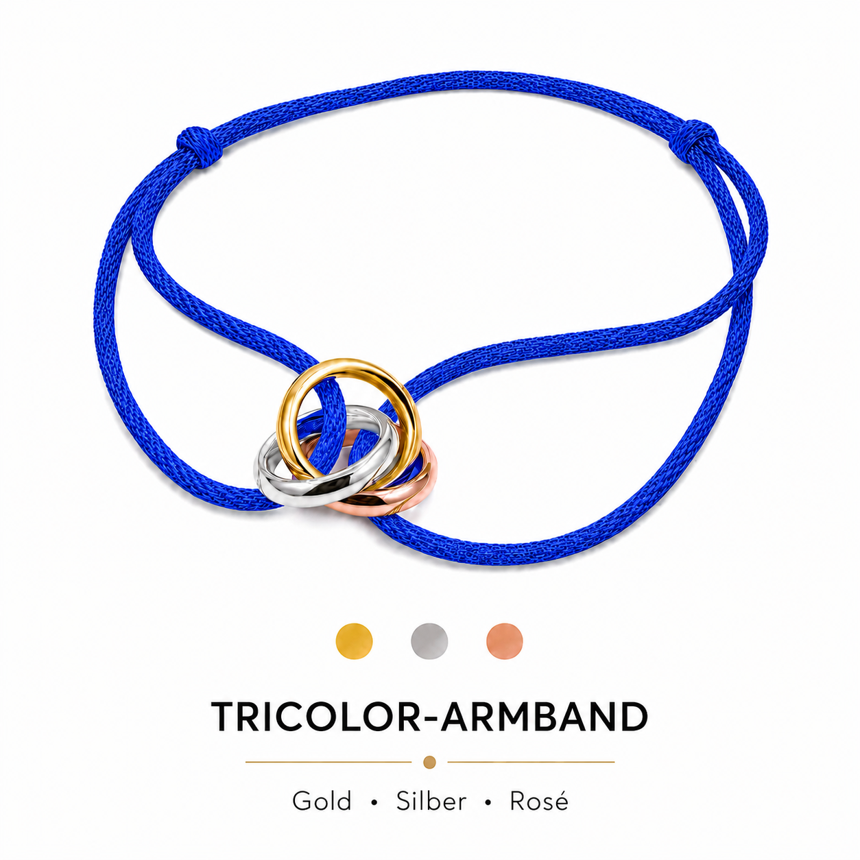 ARMBAND -CARTER- COBALTBLAU