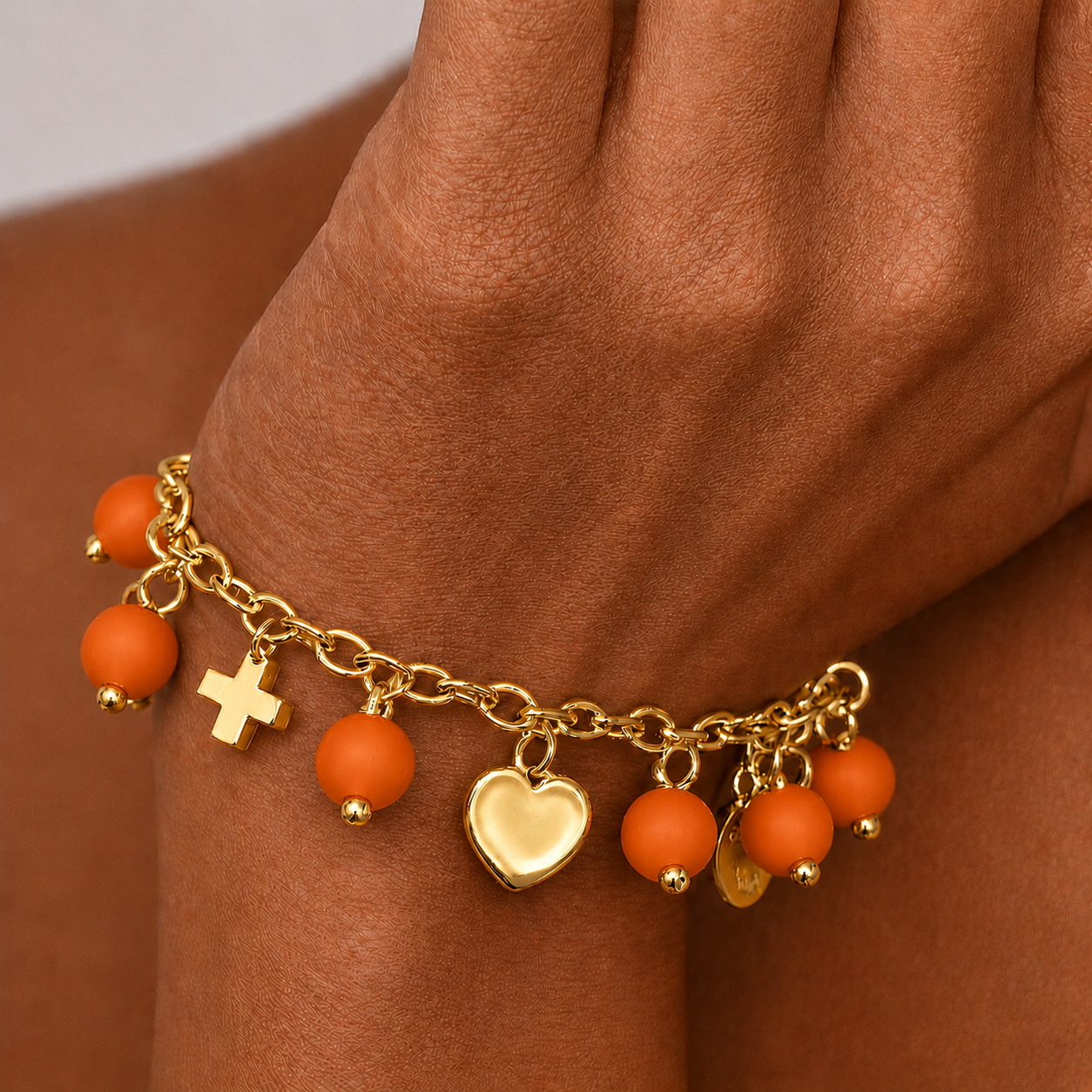 ARMBAND -NELLY- ORANGE