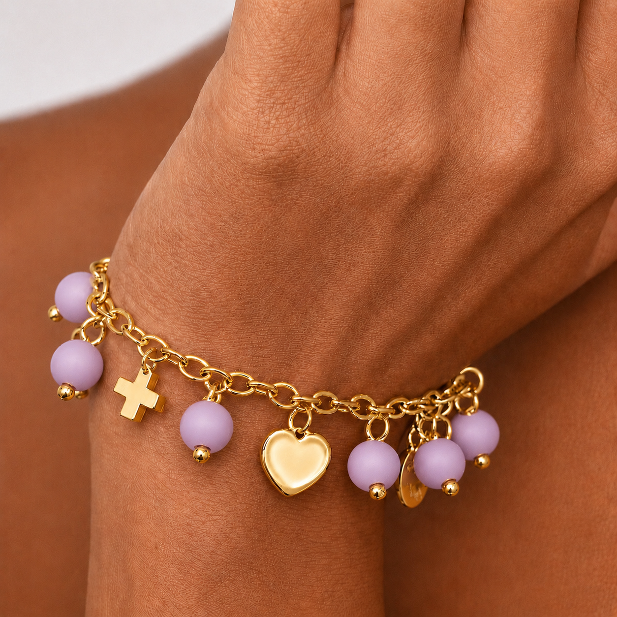 ARMBAND -NELLY- FLIEDER