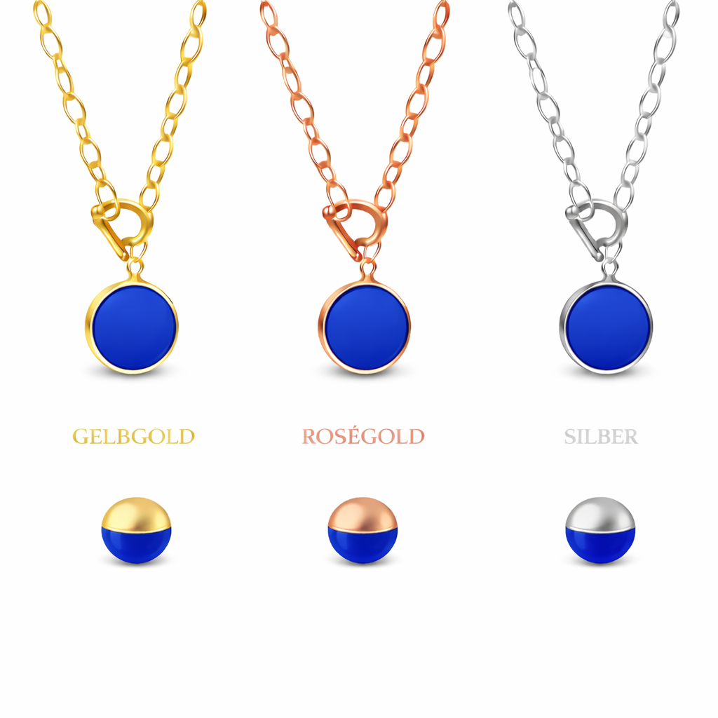 KETTE -ELENA- COBALTBLAU