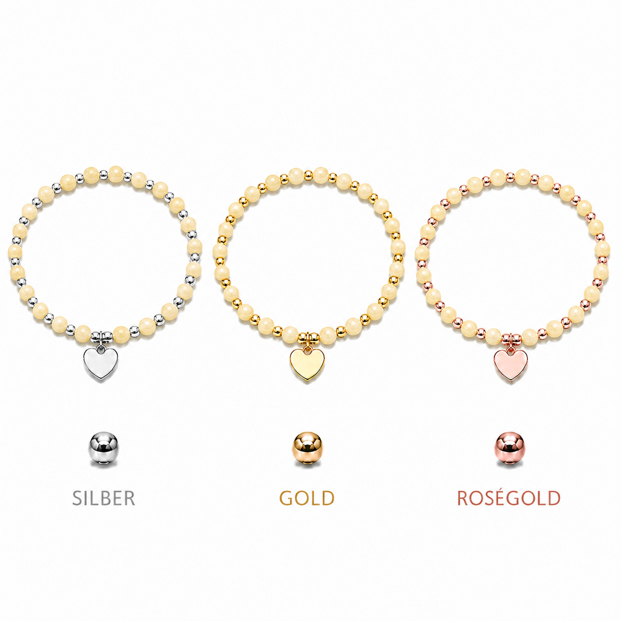 ARMBAND -CORA- GELB
