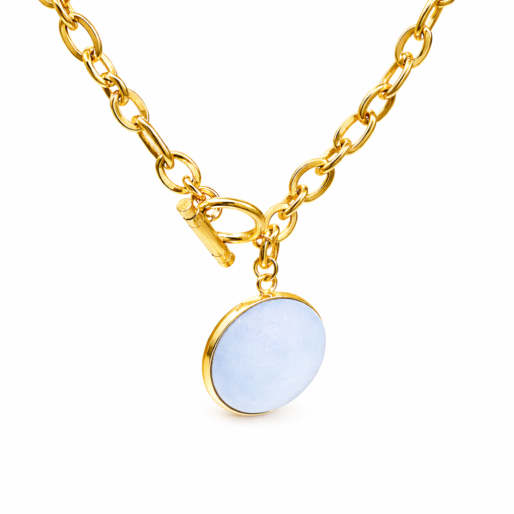 KETTE -ELENA- HELLBLAU