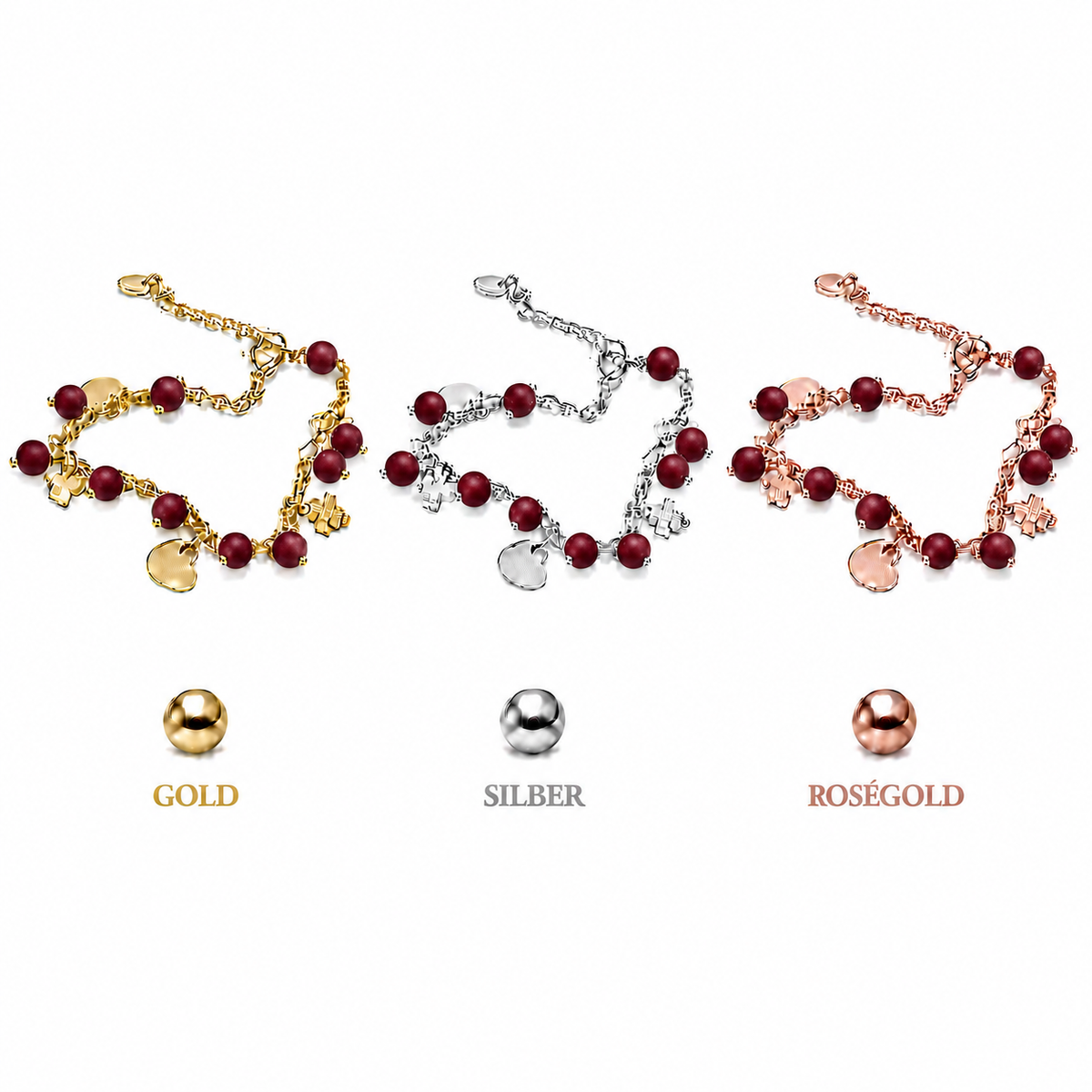 ARMBAND -NELLY- WEINROT