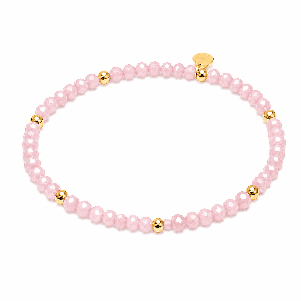 FACETTARMBAND -ELLA- ROSA