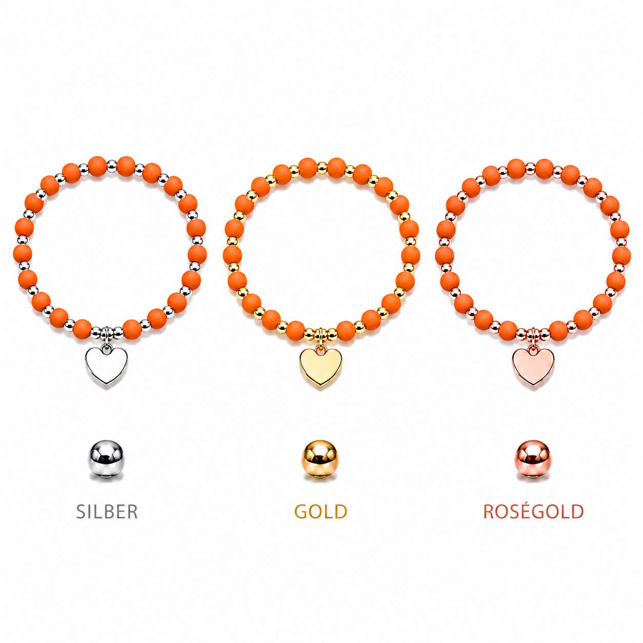 ARMBAND -CORA- ORANGE
