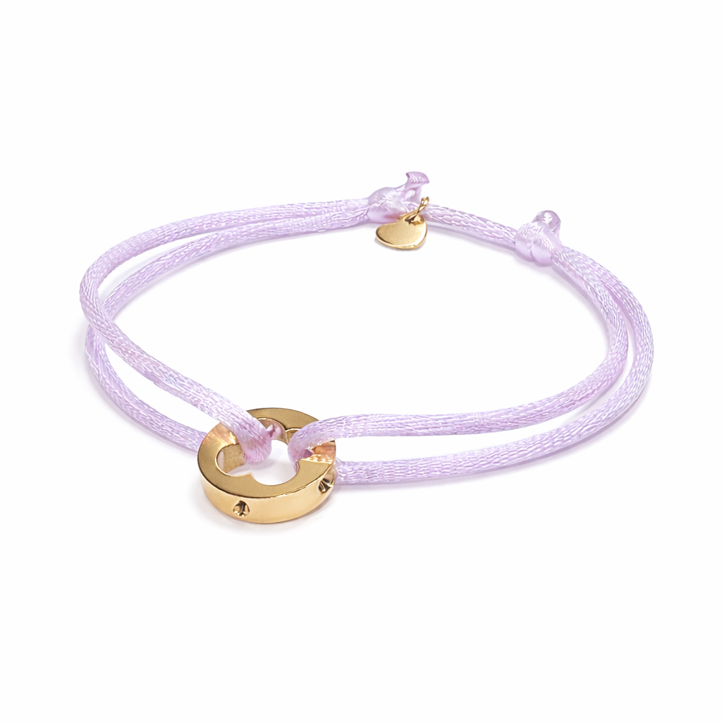 ARMBAND -LEONORA- FLIEDER