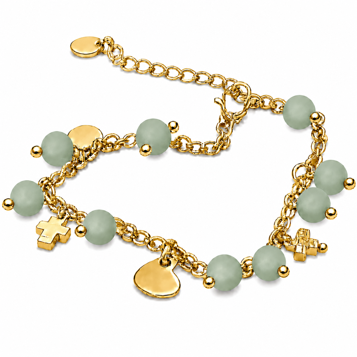 ARMBAND -NELLY- LINDGRÜN