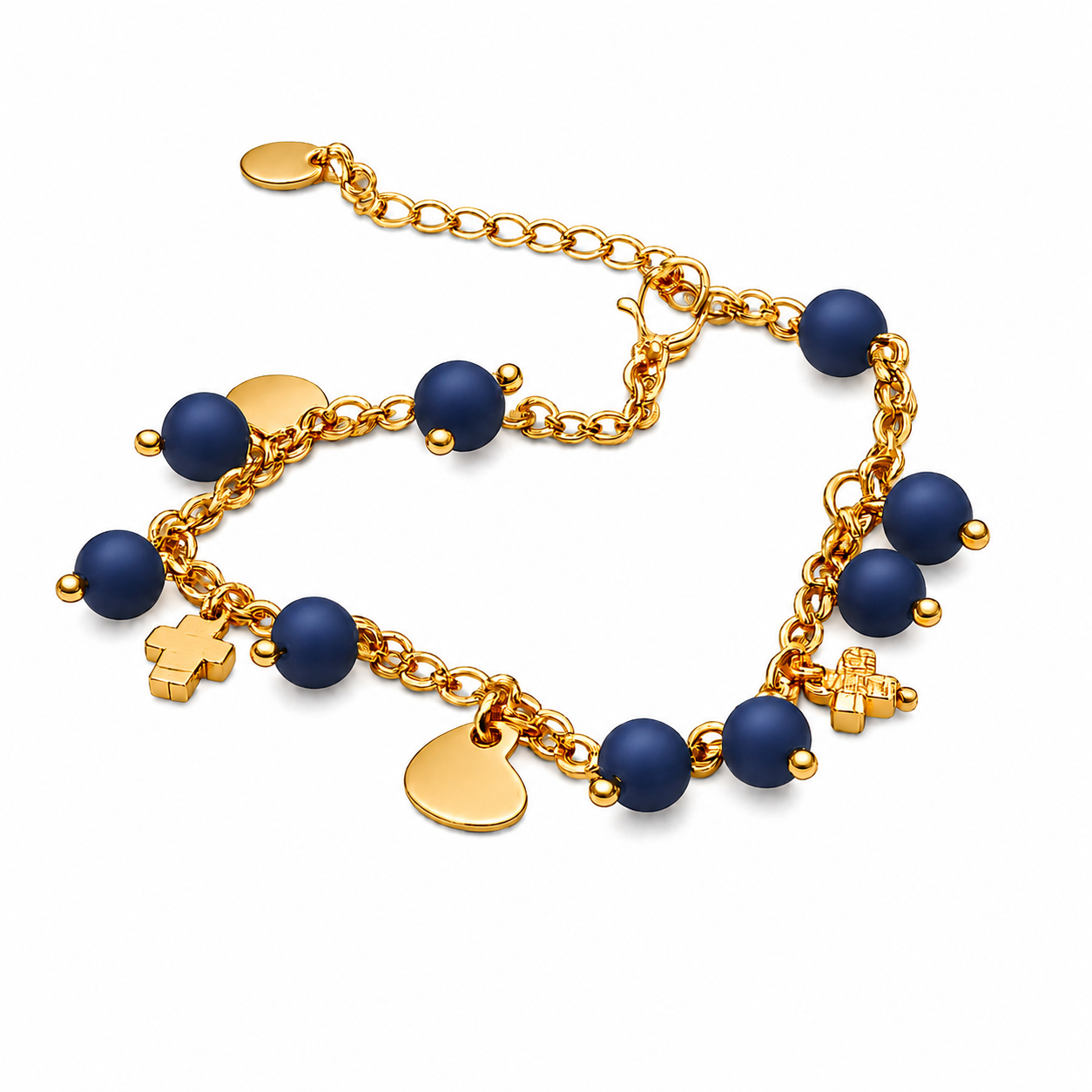 ARMBAND -NELLY- DUNKELBLAU