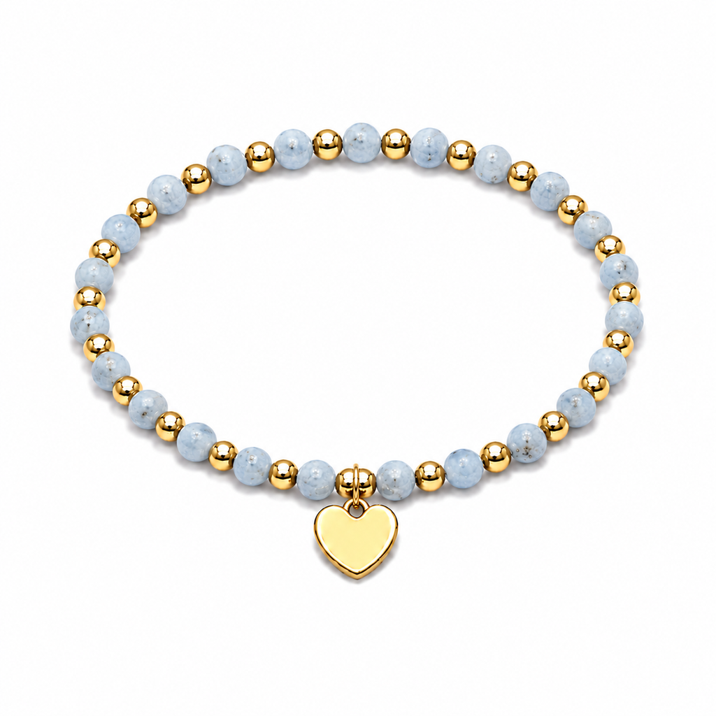 ARMBAND -CORA- HELLBLAU