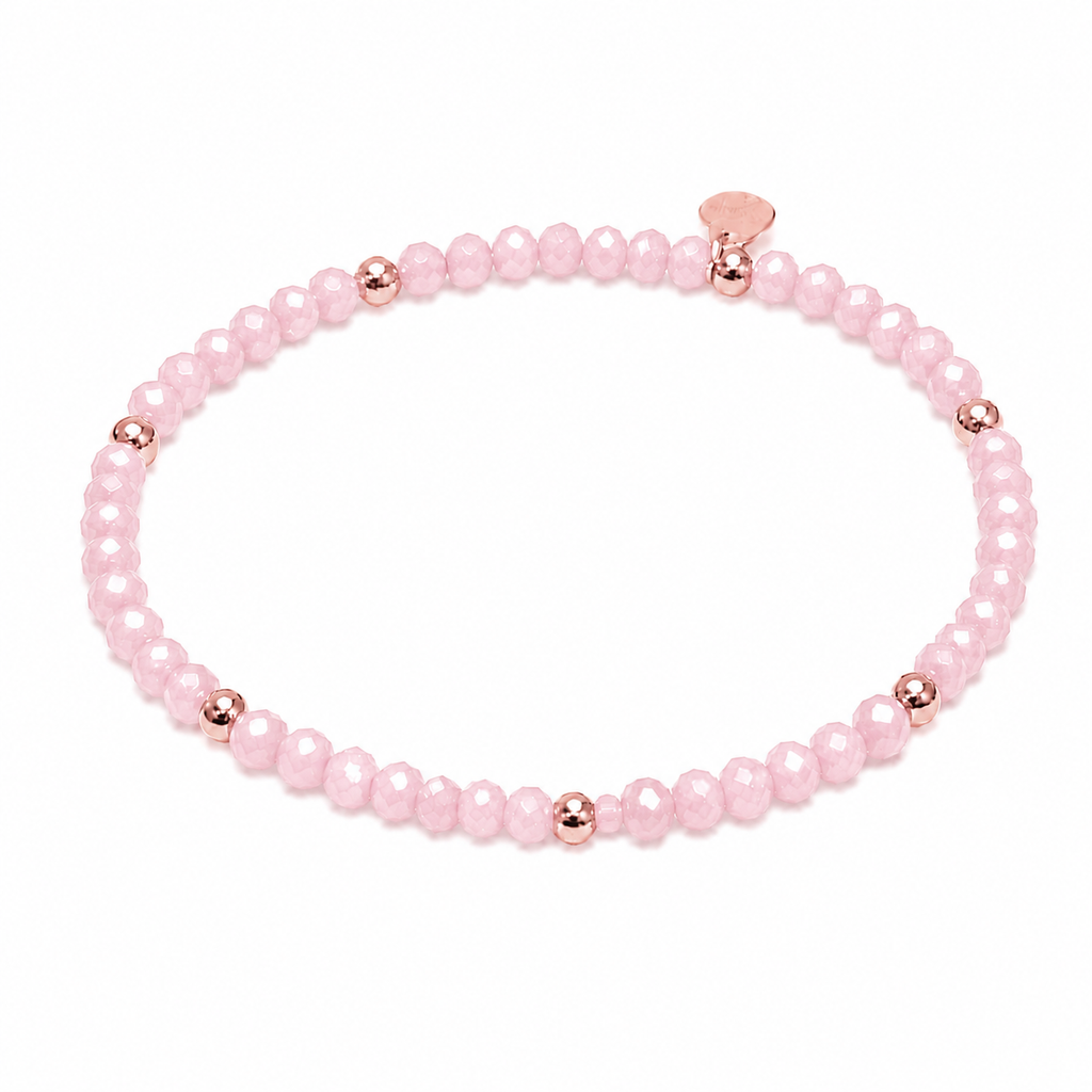 FACETTARMBAND -ELLA- ROSA