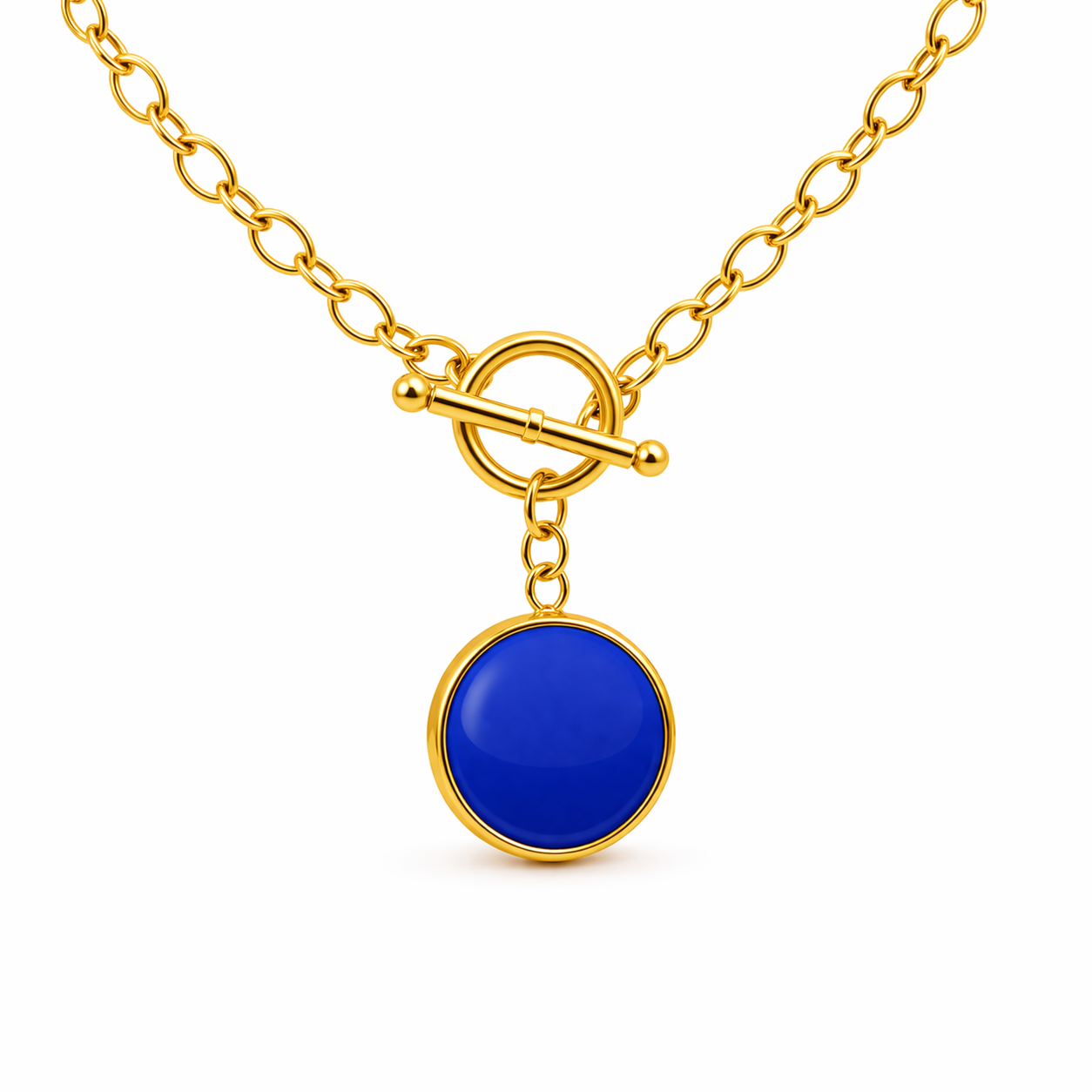 KETTE -ELENA- COBALTBLAU