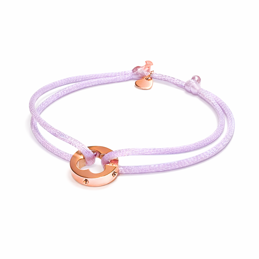 ARMBAND -LEONORA- FLIEDER