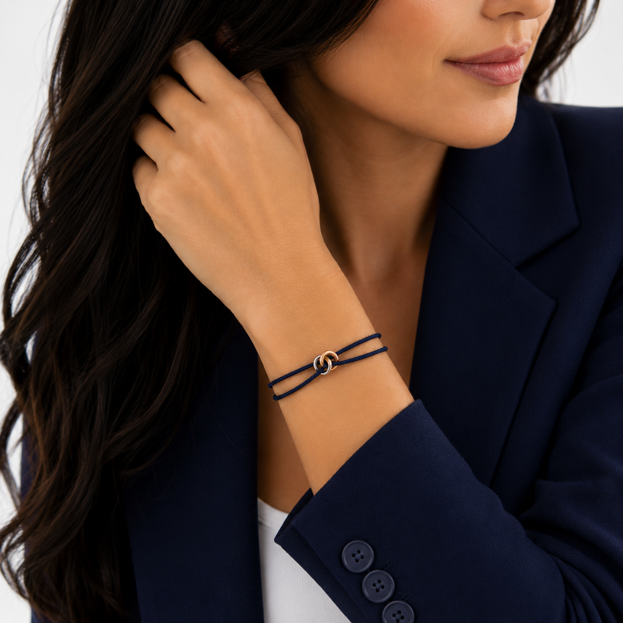 ARMBAND -CARTER- DUNKELBLAU