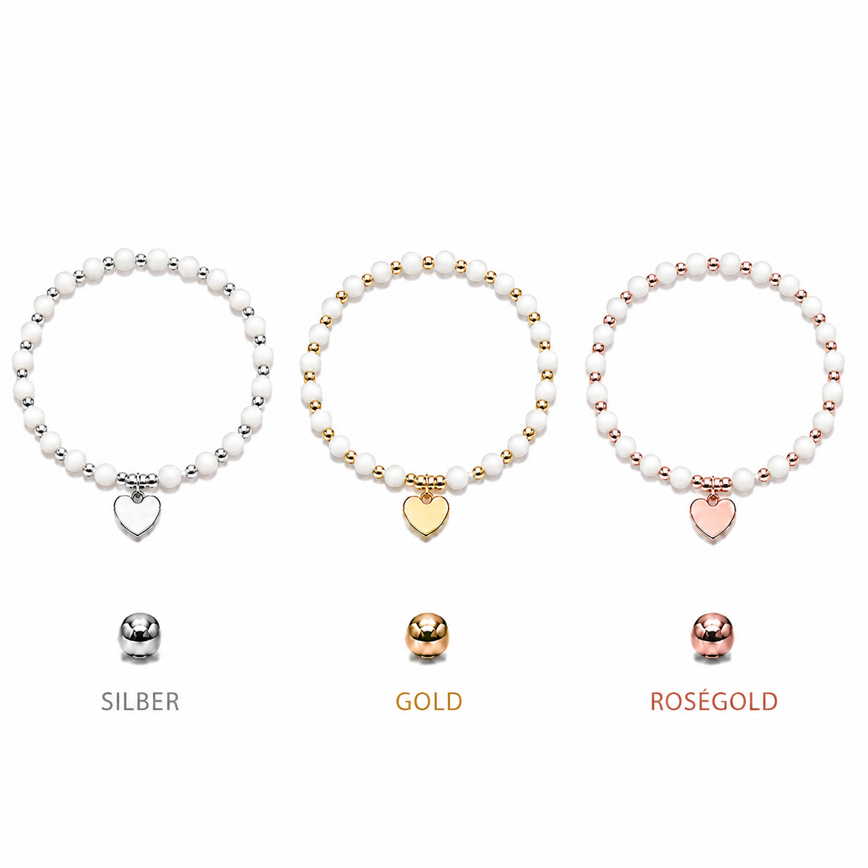 ARMBAND -CORA- WEISS