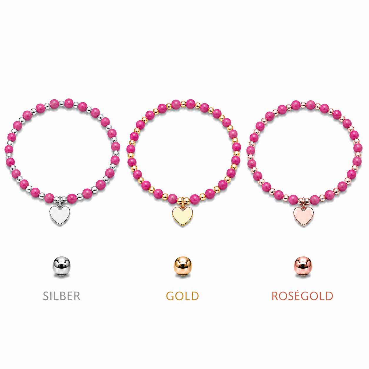 ARMBAND -CORA- PINK