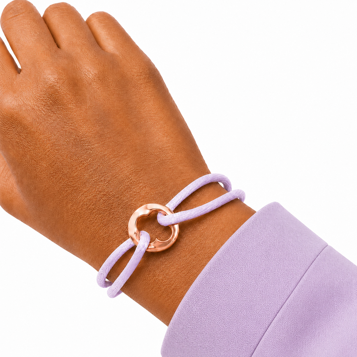ARMBAND -LEONORA- FLIEDER