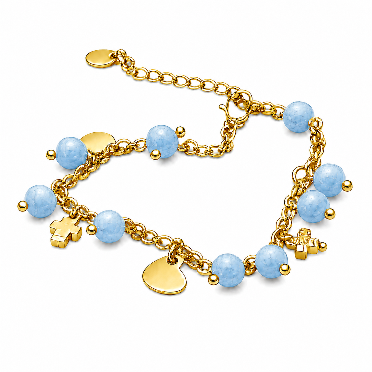 ARMBAND -NELLY- HELLBLAU