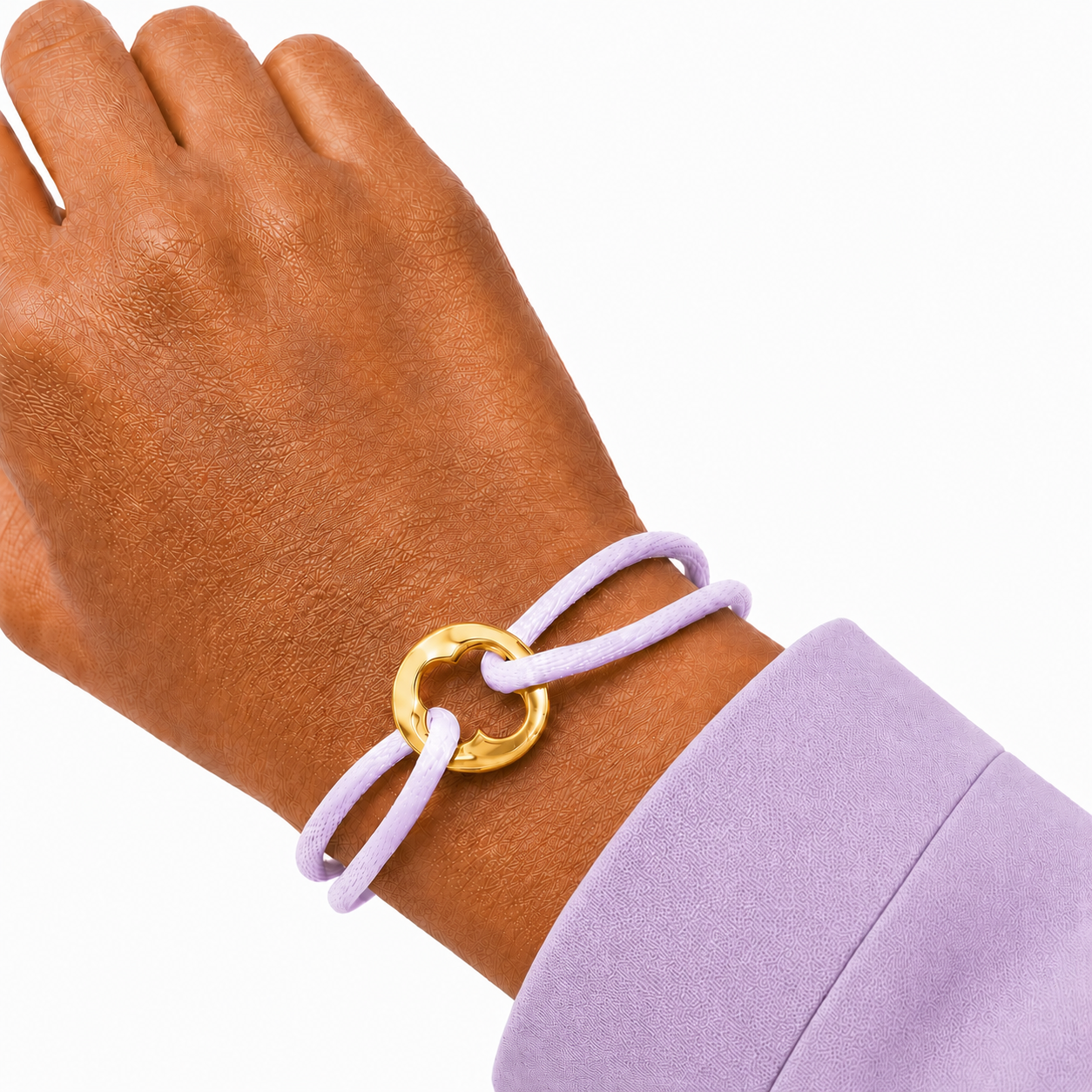 ARMBAND -LEONORA- FLIEDER