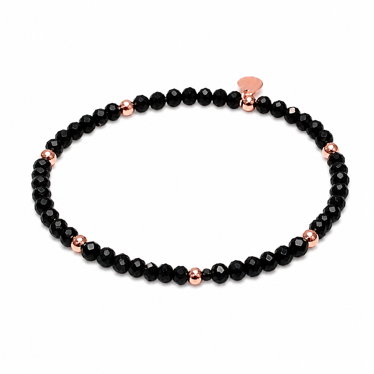 FACETTARMBAND -ELLA- SCHWARZ