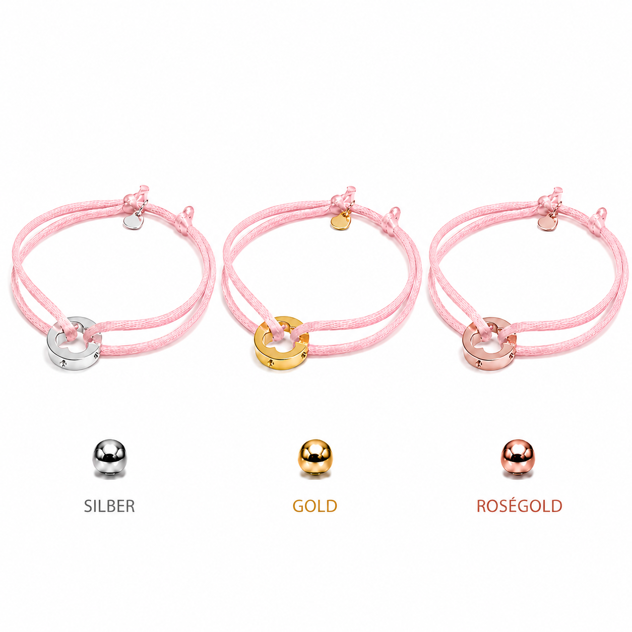 ARMBAND -LEONORA- ROSA