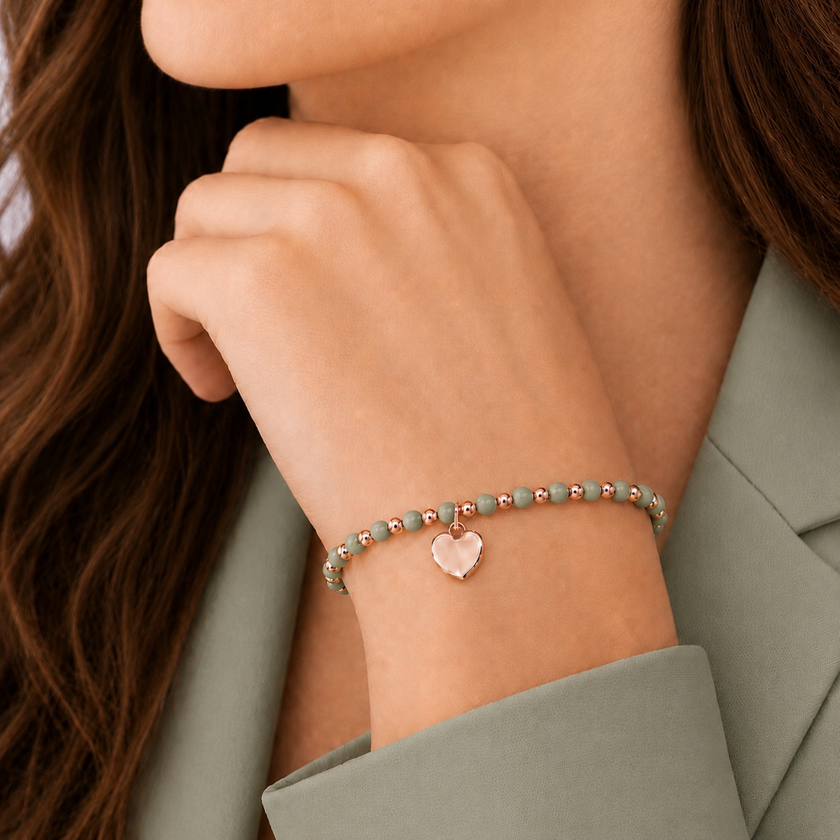 ARMBAND -CORA- OLIV