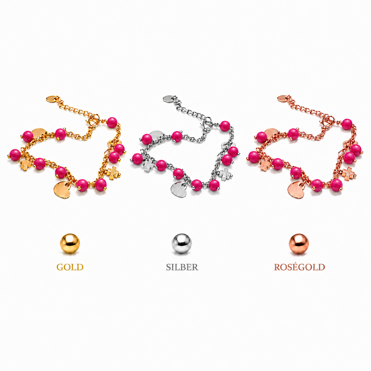 ARMBAND -NELLY- PINK