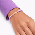 ARMBAND -HOLLY- FLIEDER