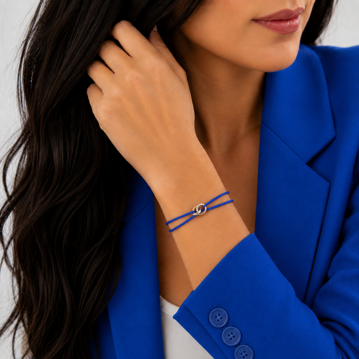 ARMBAND -CARTER- COBALTBLAU