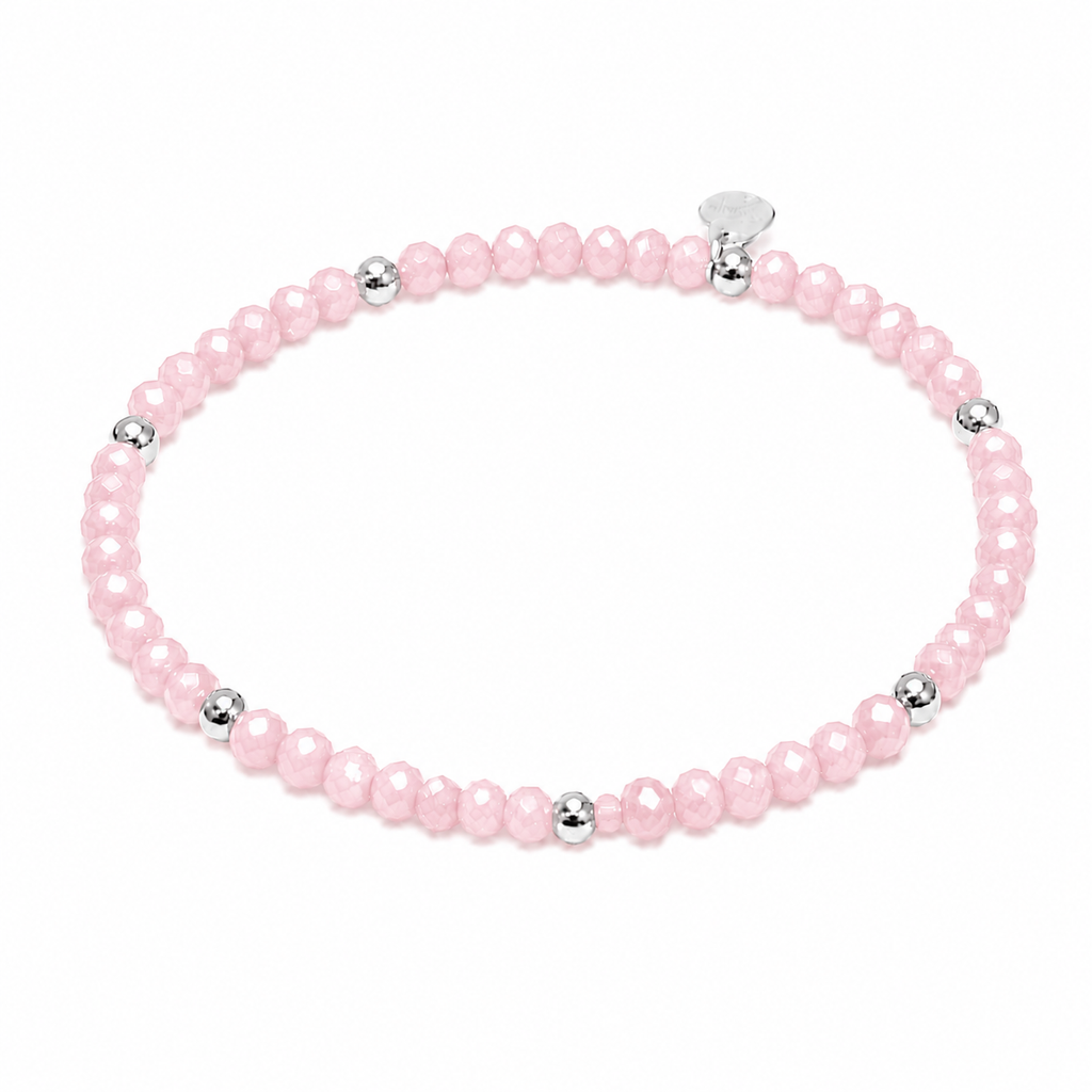 FACETTARMBAND -ELLA- ROSA