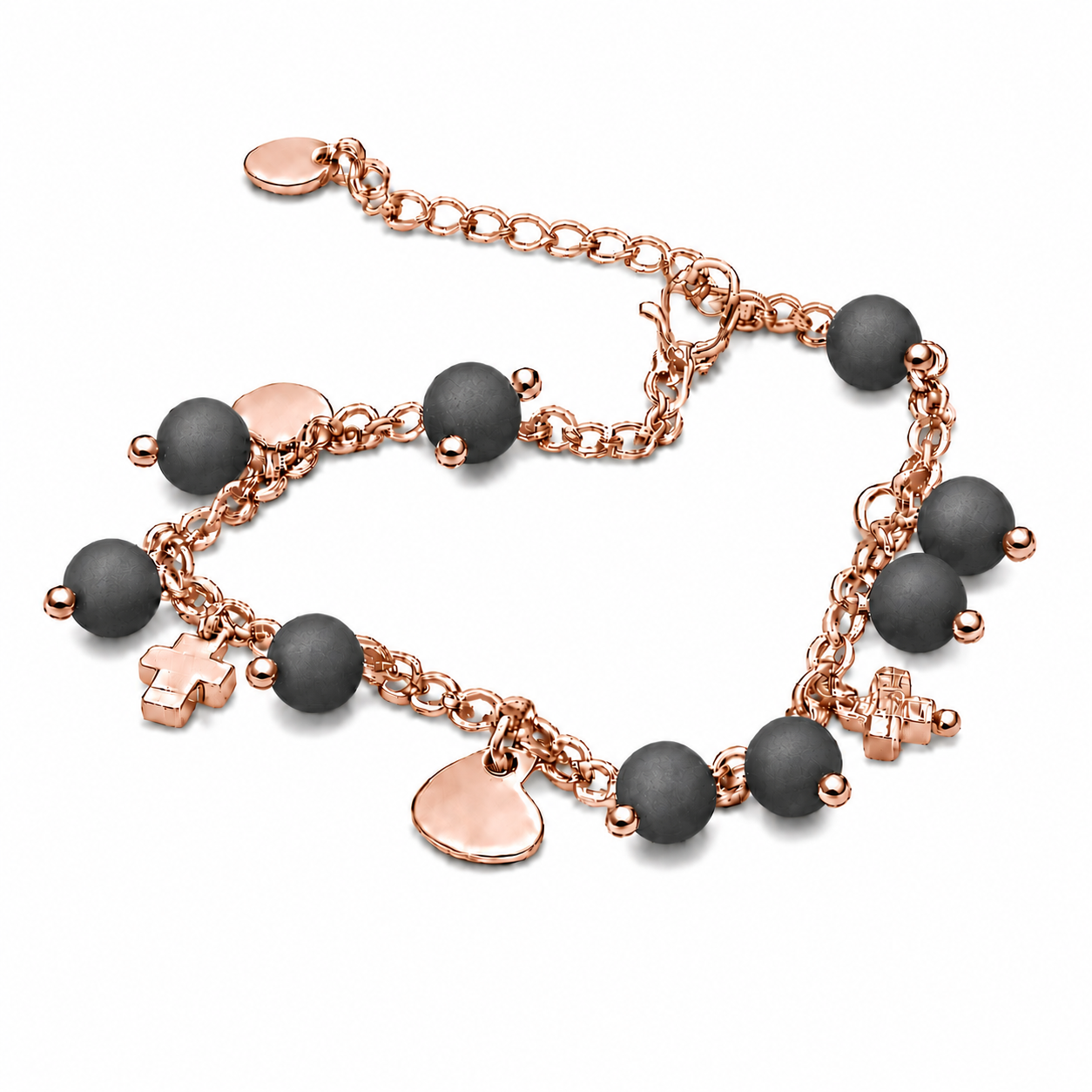 ARMBAND -NELLY- DUNKELGRAU