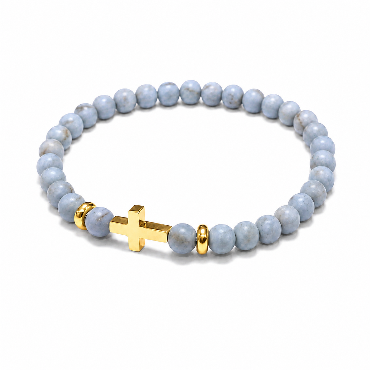 ARMBAND -JEAN- HELLBLAU