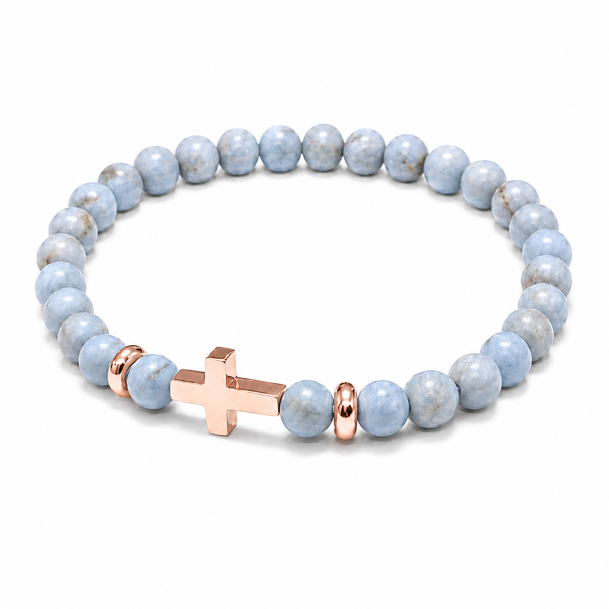 ARMBAND -JEAN- HELLBLAU