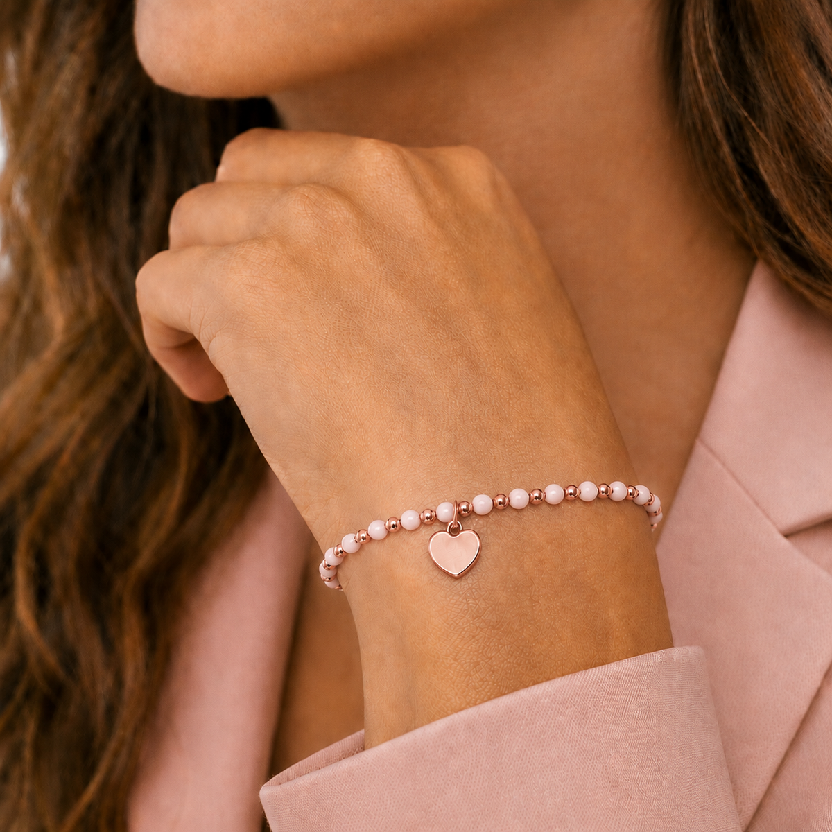 ARMBAND -CORA- ROSA
