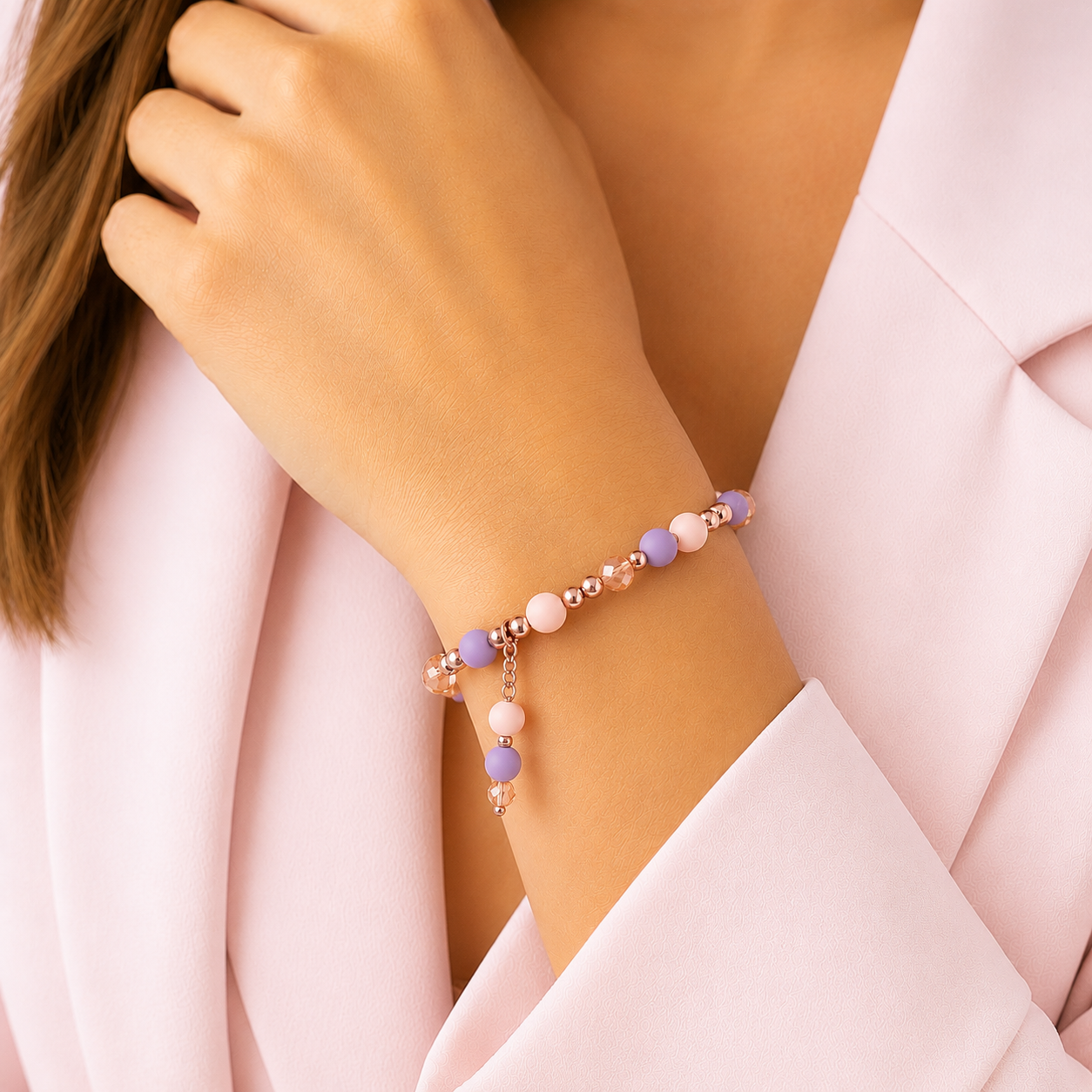 ARMBAND -ORCHIDEA- ROSA