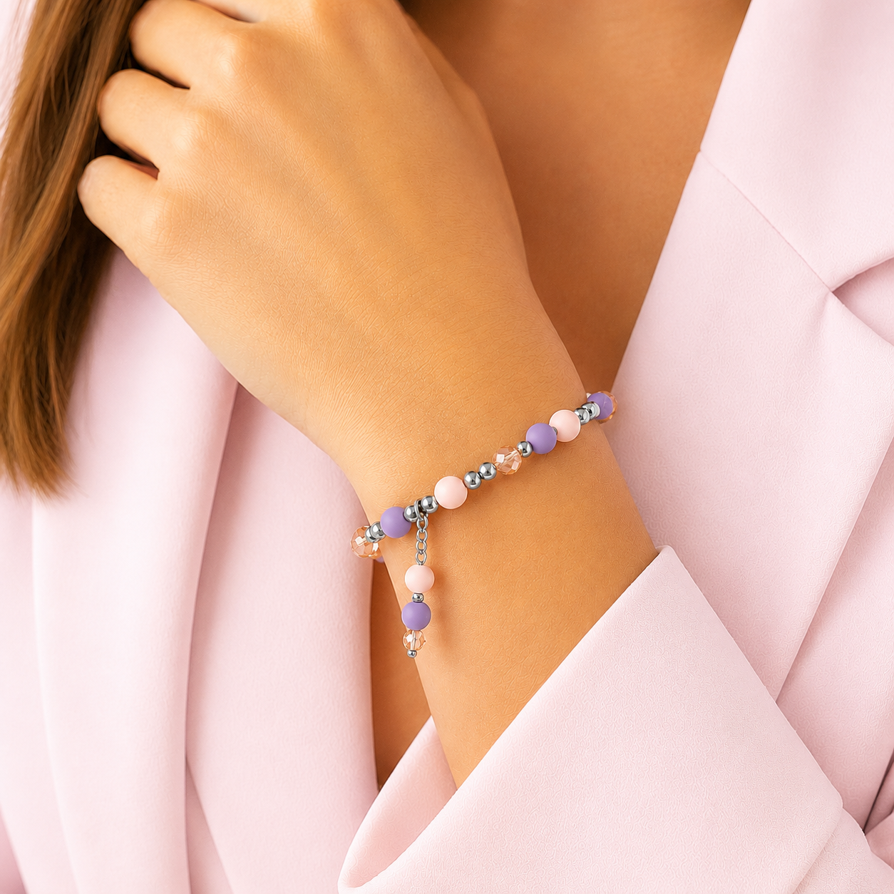 ARMBAND -ORCHIDEA- ROSA