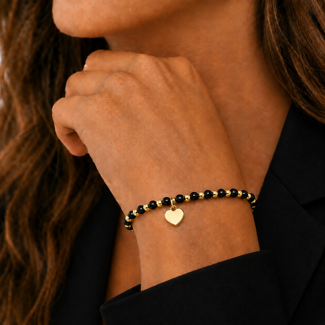 ARMBAND -CORA- SCHWARZ
